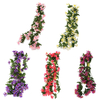 1 bouquet de fleurs de soie de lys artificielles vigne guirlande décorations de mariage suspendues