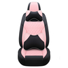 1 ensemble 65X55X25CM D74818 cinq sièges housse de siège de voiture générale en cuir PU résistant à lusure