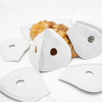 1 PC 5 couches filtre universel charbon actif filtre anti-poussière pour KN95 masque facial insert-filtre fournitures de