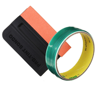 10 / 15m ligne de finition bande autocollant de film de voiture garniture outil de coupe de coupe en PVC avec raclette