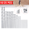 10 / 25Pcs Titaniium Foret Twiist Tige Hexx Mini Haute Vitesse En Acier 4241 HSS