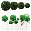 10-30 cm artificiel vert topiaire herbe suspendus boule plante maison cour décorations