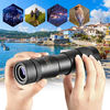 10-30x30 Portable Retractable Mini Monocular BAK4 Prism Dual Focus Lens Telescope For Bird Watching Hiking Camping Trave