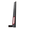 10 DBi double antenne Bande SMA mâle RP-SMA connecteur mâle antenne de routeur WiFi antenne 2400-2500 / 4900-5900M pour
