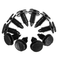 10 garnitures de porte intérieures garnitures de panneaux en plastique pinces pour camions ford f-150 f-250