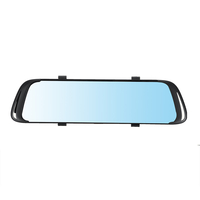 10 "HD 1080P double objectif voiture DVR Dash Cam caméra vidéo enregistreur rétroviseur