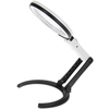 10 LED éclairage lampe de bureau de poche avec 2x loupe 5x