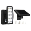 10 LED Énergie solaire PIR Capteur de mouvement Applique murale Jardin extérieur 3 modes Projecteur