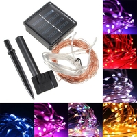 10 m 100 lumière de fée de ficelle d