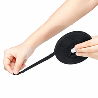 10 m Nylon attaches de câble attaches de fixation câbles de fixation support de ligne de câble enrouleur Clip