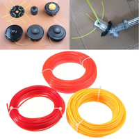 10 m x 2 mm tondeuse à gazon ligne Nylon fil de cordon rond tondeuse à gazon tondeuse