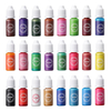 10 ml perle pigment brillant 24 couleurs UV résine résine époxy colle colle colorant colorant bijoux moule fabrication f