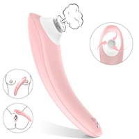 10 Modes Stimulateur Clitoris Suction Sex Toys pour Femmes Oral Sex Tongue Nipple Vibrator Clit Clitoral Sucker pour Cou