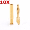 10 paires Amass 2, 0 mm Banana Plug AM-1002C mâle et femelle