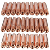 10 PC mb-15ak m6 mig/mag ajutage de gaz de bout de contact de flambeau soudable 0.8/1.0/1.2mm