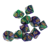 10 pcs 10 dés dé D10 Polyédriques dés jeux de table EDC gadget jouant à plusieurs dés de table jeux