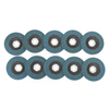 10 pcs 125mm 40-120 Grain Métal Ponçage Rabat Disques Angle Meuleuse Roues Outil Abrasif