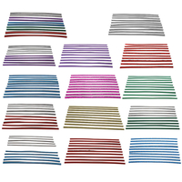 10 Pcs 20Cm Universel De Voiture Climatiseur Sortie Décoration U Forme Intérieur Moulure Garniture Bande De Styling De V