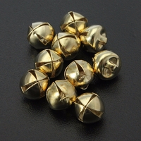 10 Pcs 8 MM Métal Jingle Bell Noël Petit Tinkle Bell Craft