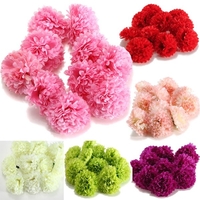 10 Pcs Artificielle Daisy Maman Fleur Soie Têtes Sphériques En Vrac Accueil Fête De Mariage Décor