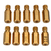 10 Pcs Carburateur Principal Jet Kit Pour Keihin OKO KOSO PE PWK Choisissez la Taille 118-160