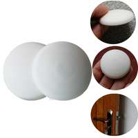10 Pcs En Caoutchouc Mur Protecteurs Tampon Auto-Adhésif Porte Poignée Garde Bumper Stop Wall Sticker