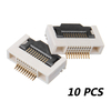 10 PCS FPC 0.5MM H2.55 10P connecteur Flip Lower Interface Buttom Port pour FPV moniteur lunettes afficheur