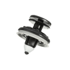 10 pcs Intérieur Porte Carte Panneau Garniture Clips Pour VW Touran Tiguan Golf Passat Jetta