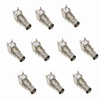 10 Pcs M-50 BNC Femelle Socle Cloison Angle Droit PCB Mount BNC Oscilloscope Connecteur Oscilloscope Sonde