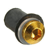 10 pcs M5X16mm Pare-Brise Vent Bouclier Boulons Vis Kit Ensemble Moto Universel