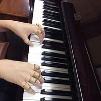 10 PCS Meideal Piano Finger Loader Piano Pratique Doigté Formation Orthèse