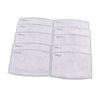 10 Pcs PM2.5 Filtre Masque Pad Anti Brume Bouche Masque Anti Poussière Masque Filtre Soins de Santé pour Adultes / Enfan