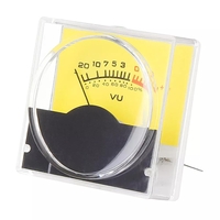10 Pcs Pointeur Mètre Amplificateur VU Table DB Table Niveau Mètre Jauge De Pression avec Blanc LED Rétro-Éclairage