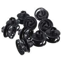 10 pcs porte cartes de panneau clips garnitures intérieures pour Volkswagen Golf mk4