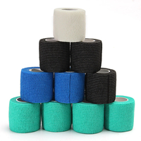 10 Pcs Premium Tatouage Auto-adhésif Bandage Élastique 4.5 M * 5 CM Tatouage Grip Couverture