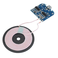 10 pcs Qi Sans Fil De Charge Récepteur Chargeur Module USB Téléphone Chargeur Conseil DC 5V 2A 10 W pour DIY Électroniqu