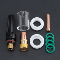 10 Pcs TIG Pistolet À Souder Accessoires 1.6 MM Buse Couverture En Verre pour WP-17/18/26 1/16