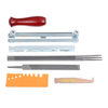 10 Pcs Tronçonneuse Affûtage Fichier De Filage Kit Fichiers Outil Outil Affûteur De Chaîne Pour Stihl Chian Vu Avec Oran