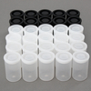10 Pcs Vide Noir Blanc Bouteille 35mm Film Boîtes Bidons Conteneurs pour Kodak Fuji