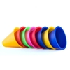 10 pcs/lot cônes de marquage dentraînement Slalom Skate Pile Cup-couleur aléatoire