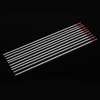 10 pièces / ensemble WT20 2% électrode de tungstène thorié rouge 1.6x150mm / 2.4x150mm
