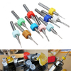 10 pièces 0.5-1.4mm carbure fraise ensemble PCB Cutter 3.175mm tige CNC embout de gravure