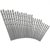 10 pièces 0.5-3.0mm foret HSS tige ronde foret hélico dal outils pour outil de réparation de travail du bois
