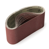 10 pièces 100 x 610 mm courroies de ponçage 40-120 grains doxyde daluminium pour ponceuse
