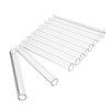 10 pièces 100mm OD 12mm 3mm paroi épaisse tube de soufflage en verre borosilicaté