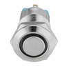 10 pièces 12mm vert LED interrupteur de verrouillage à bouton poussoir en métal 4Pin interrupteur à bouton poussoir étan