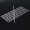 10 pièces 150mm OD 11mm 2.2mm Tube de soufflage en verre borosilicaté à paroi épaisse
