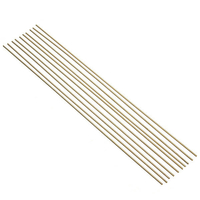 10 pièces 1.6mm x 250mm HS221 baguettes de soudage en laiton baguettes de brasage en laiton