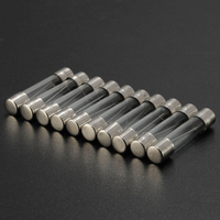 10 pièces 1A-3.15A fusibles à action rapide en verre à coup rapide 6 mm x 30 mm