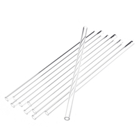 10 pièces 200x7x2mm Longueur 200mm OD 7mm 2mm paroi épaisse verre Borosilicate Tube de soufflage laboratoire usine école